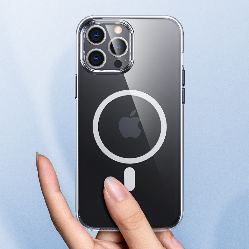 iPhone 14系列 冰晶透明磁吸壳