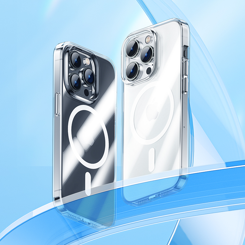 iPhone14 冰晶透明磁吸壳